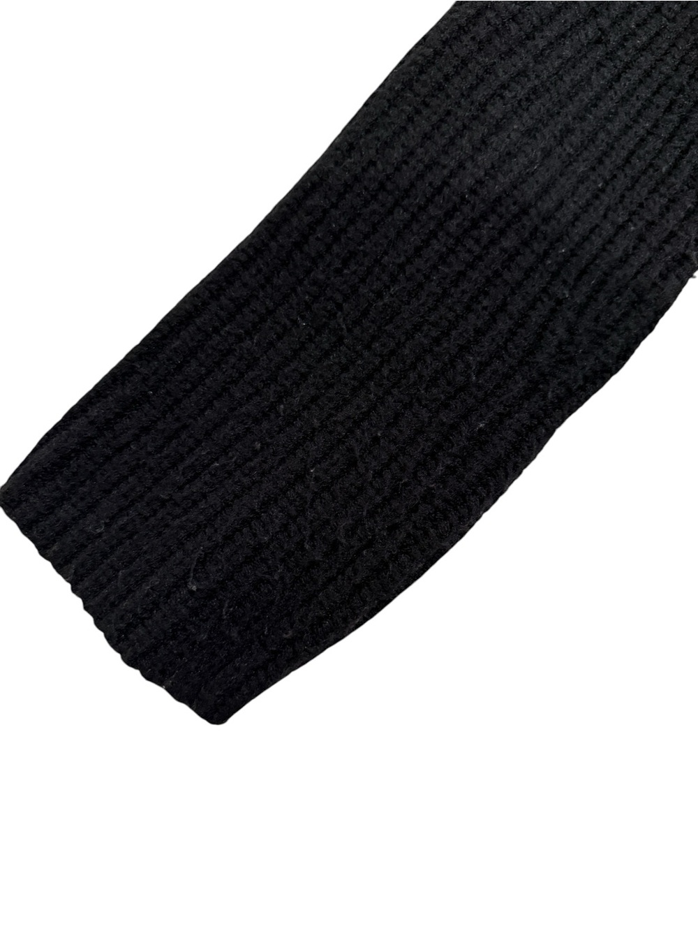 Priceless Black Ribbed Oversized Turtleneck Sweater - Picture 5 of 7